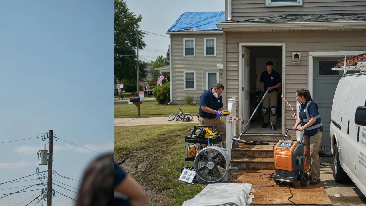 Water Damage Repair in Cheriton, VA near me